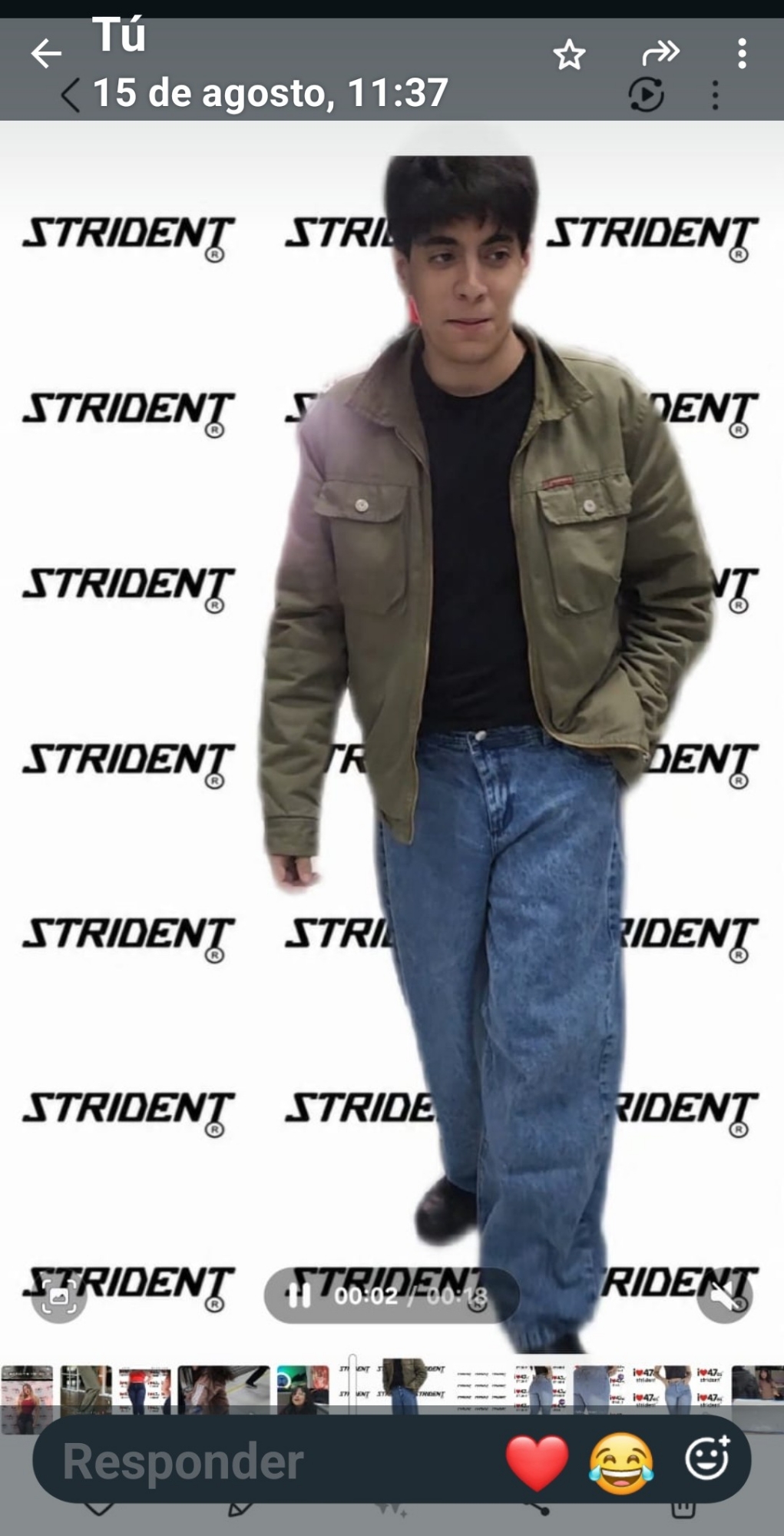 Jeans Baggy Rigido - Imagen 2