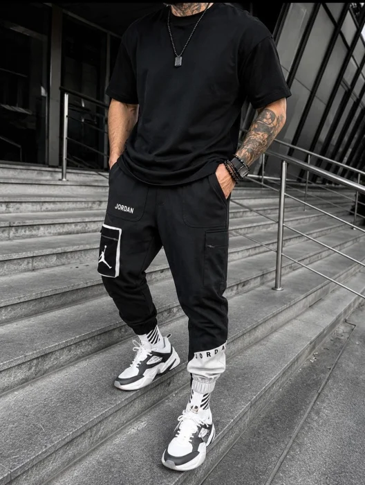 Pantalon Cargo Combinado (por Perdido)