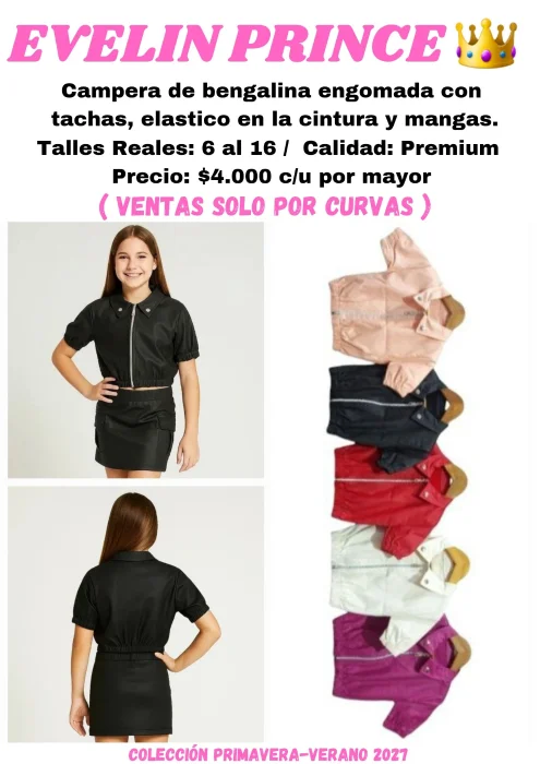 Campera con Tachas