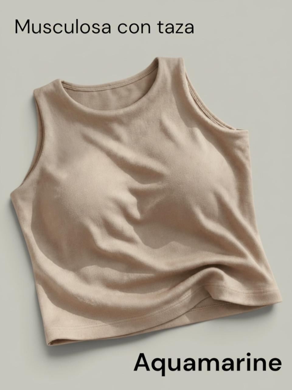 Musculosa con Taza Incorporada - Imagen 2
