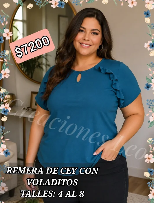 Remera de Cey con Voladitos!