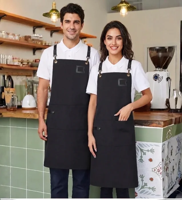 Delantal Gastronómico Unisex Multiuso Cocina Barbería Chef