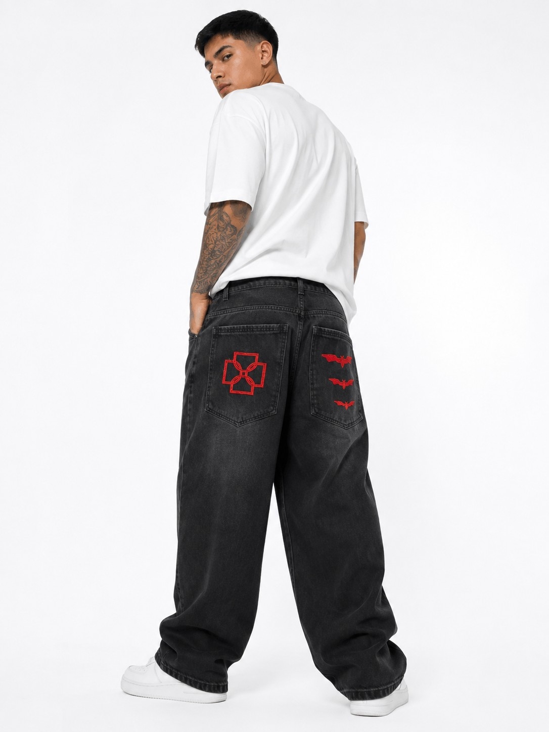 Baggi Jeans Bordado - Imagen 2