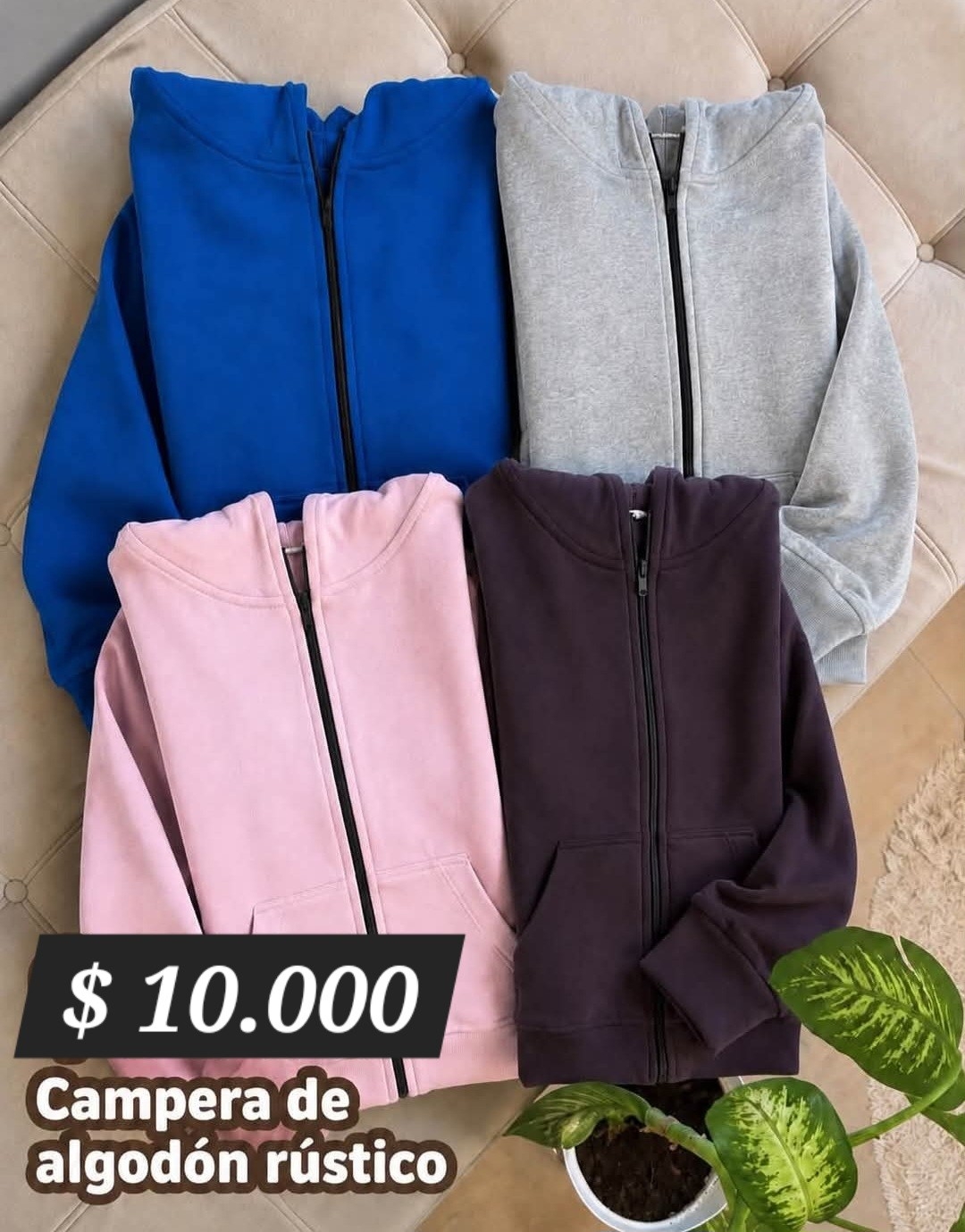 Campera Algodon Rustico - Imagen 3