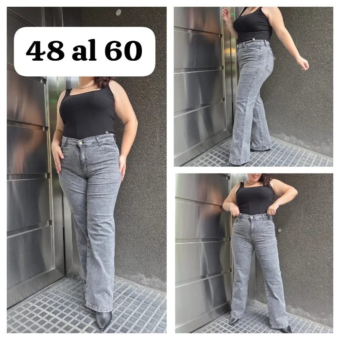 Wide Leg Elastizado Curvy 48 al 60