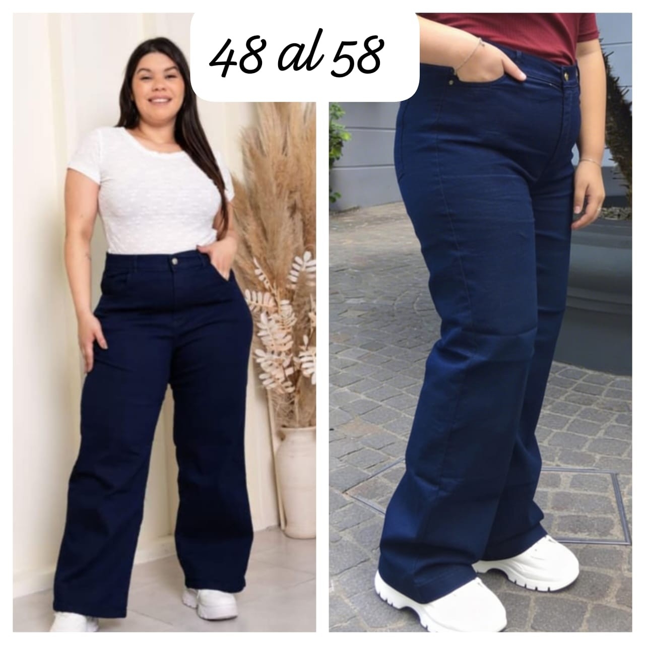 Wide Leg Elastizado Curvy 48 al 60 - Imagen 2