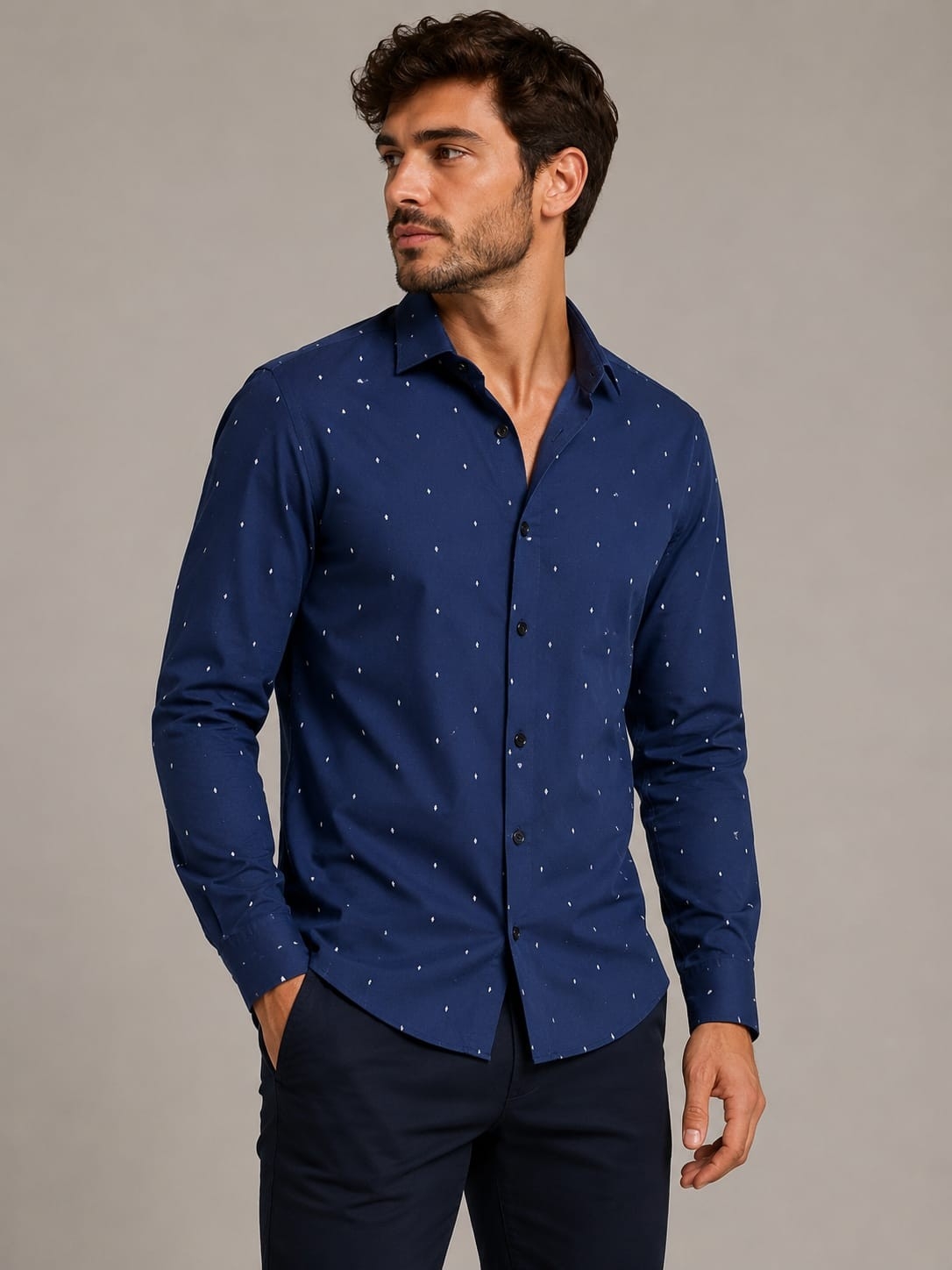 Camisas Estampado Elastizado - Imagen 2