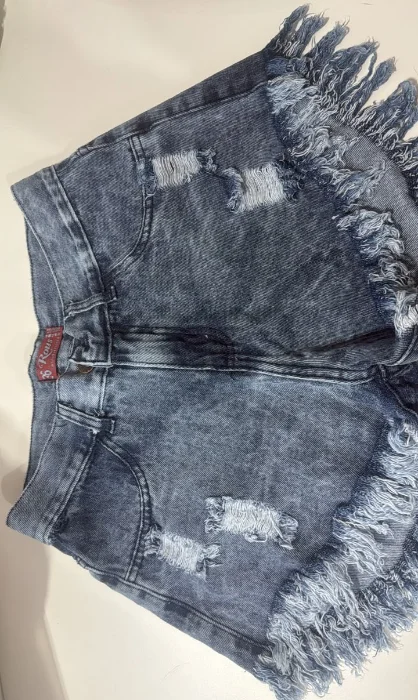 Shorts Playero de Jeans Rijido;)