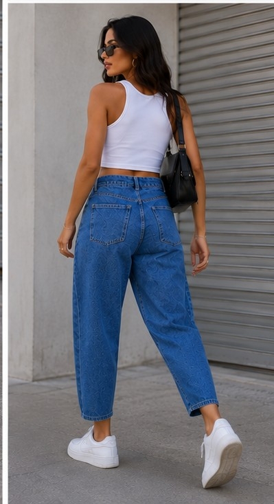 Art 1151 Jeans Balloon Azul - Imagen 2