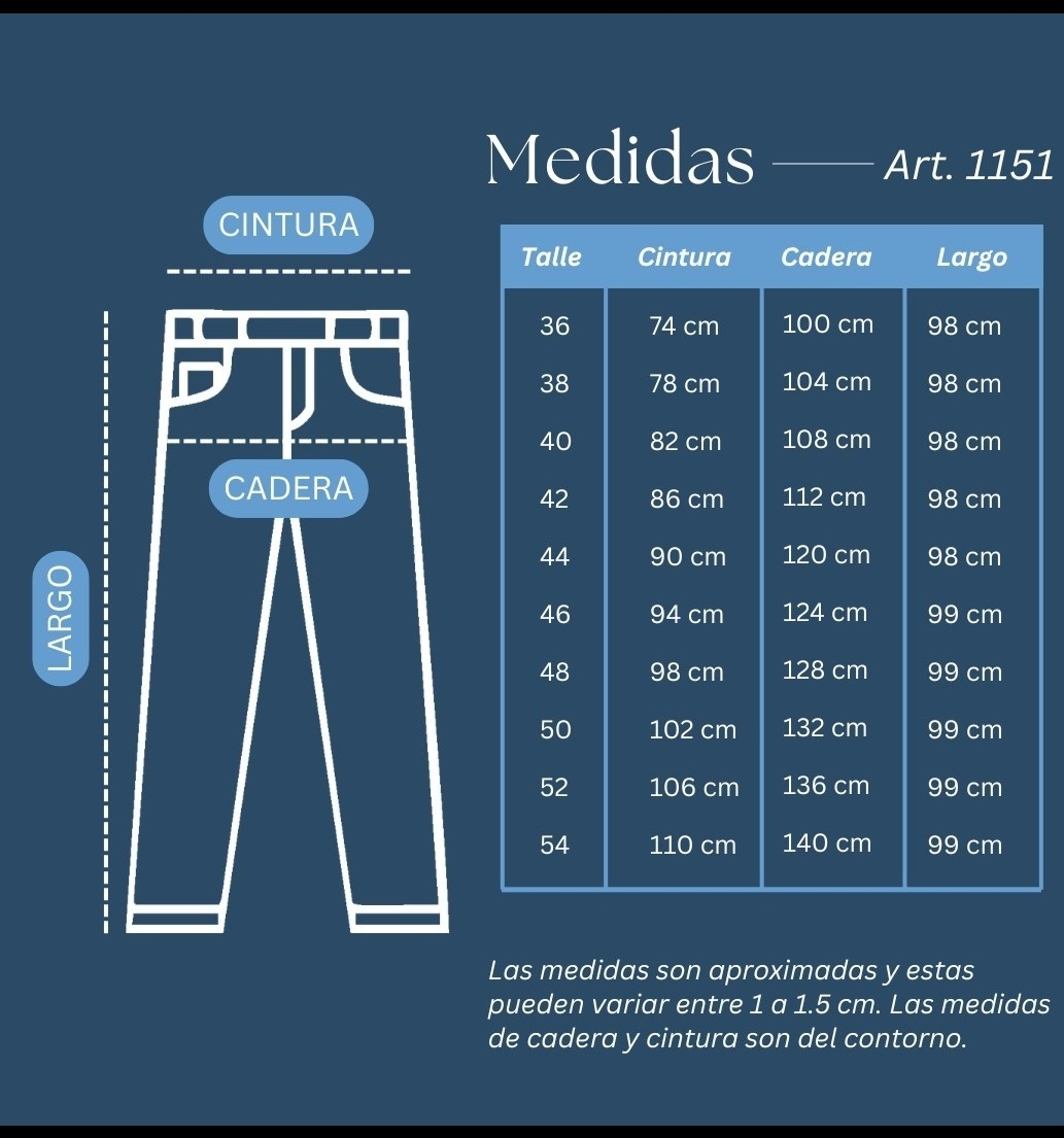 Art 1151 Jeans Balloon Azul - Imagen 3