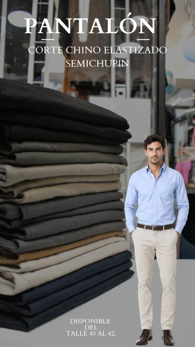 Pantalón Chino Semichupin