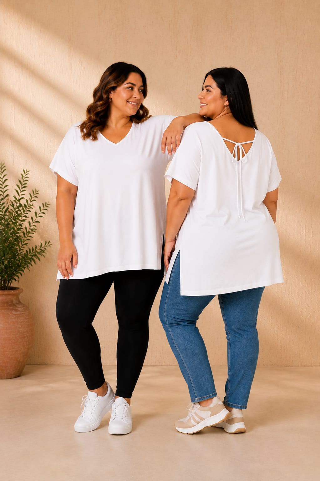 Remeras Talle Especial Modal Viscosa - Imagen 2