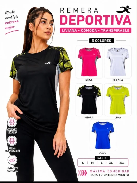 Remera Deportiva