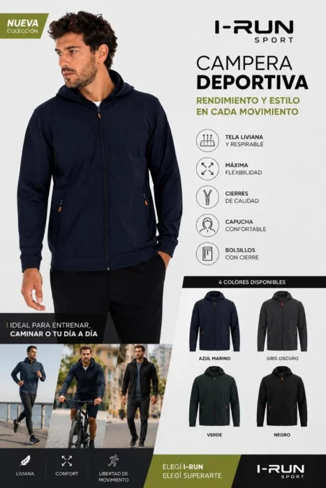Campera Deportiva