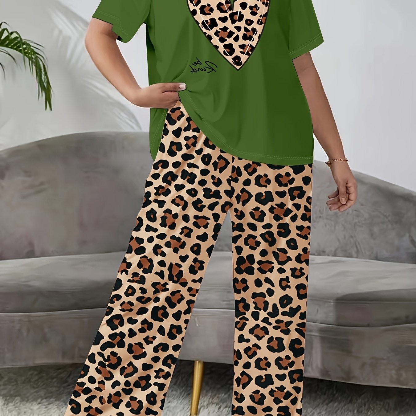 Pijama Talle Especial 3 Piezas - Imagen 3