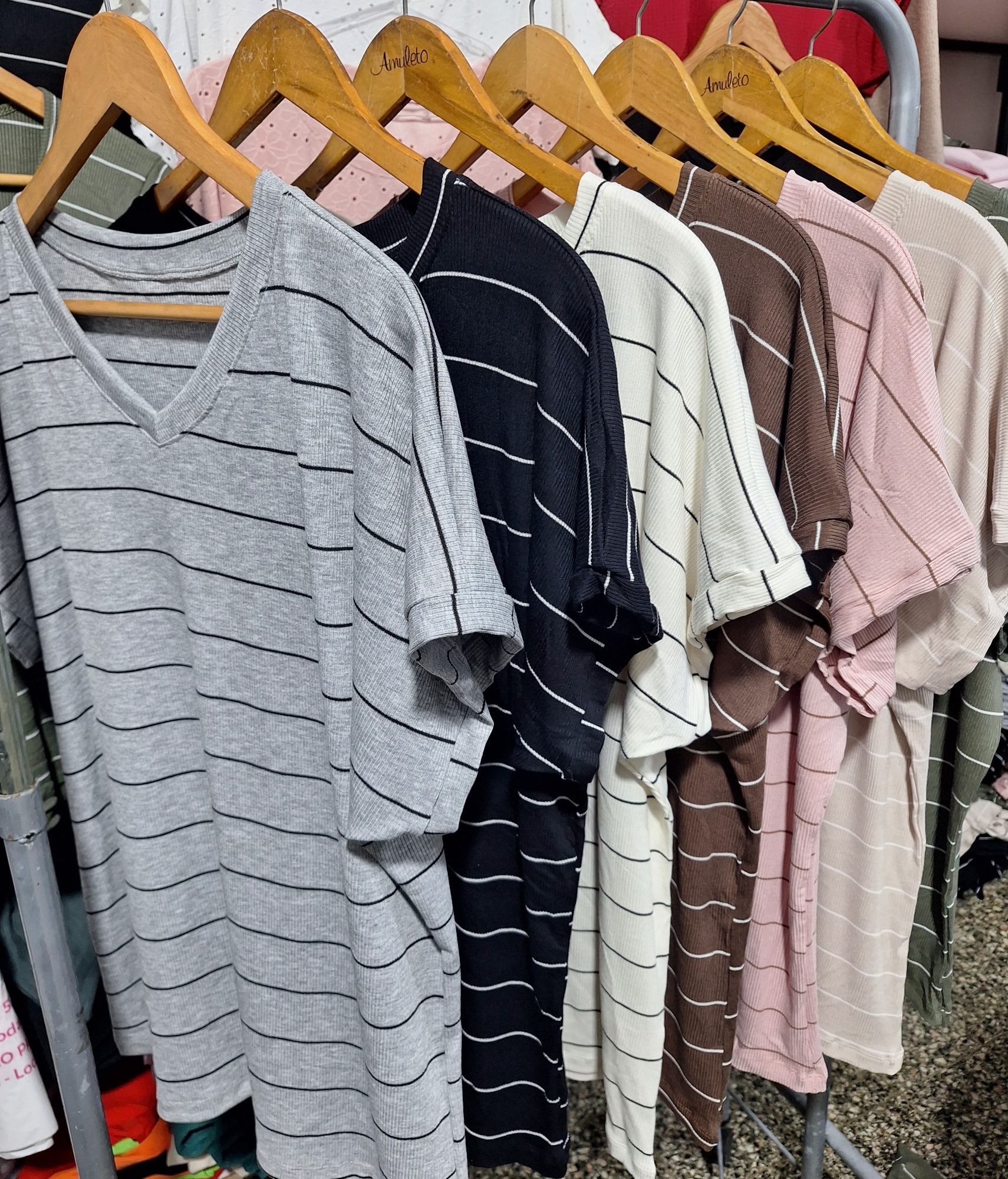 Remeron Rayado Escote V - Imagen 3