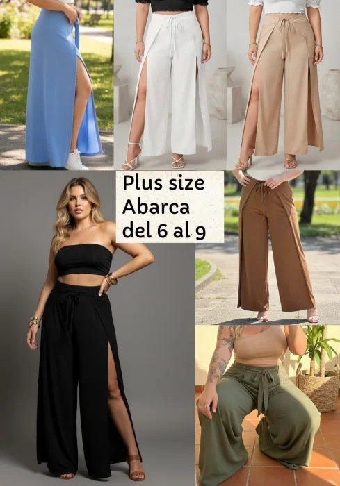 Pareo Envolvente Liso Plus Size (talle Especial)