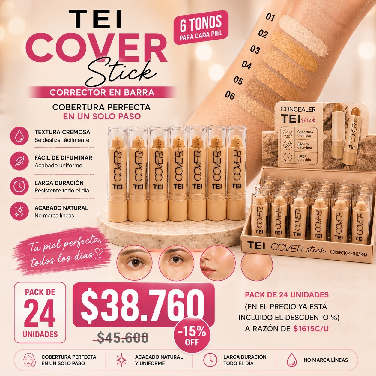 Pack Cerrado de Maquillaje - Imagen 3