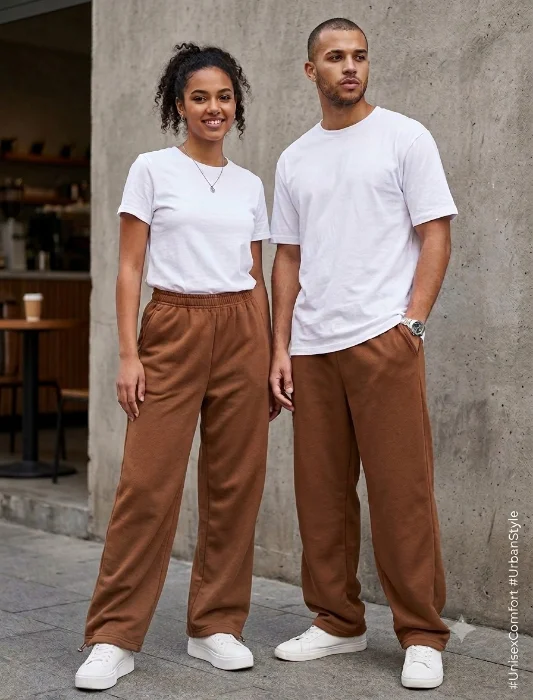 Pantalón Bagui de Friza Unisex