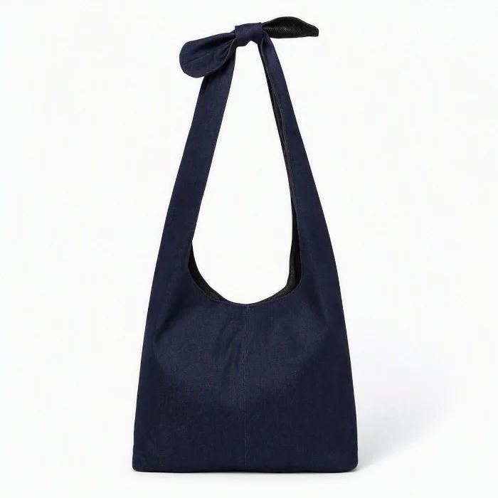 Bolso Boho Jean Moño