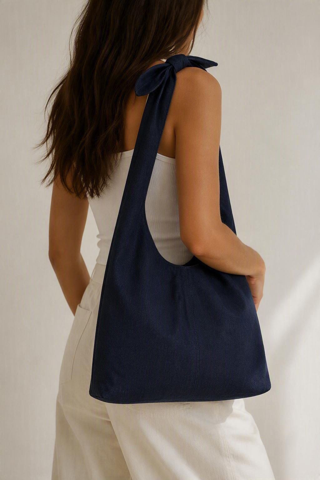 Bolso Boho Jean Moño - Imagen 3