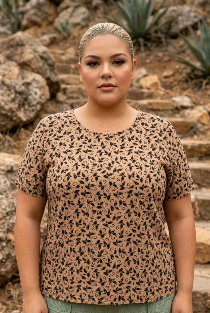 Estampado Fibrana Poplin - Imagen 1