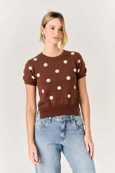 Remera Lunares Hilo Bremer