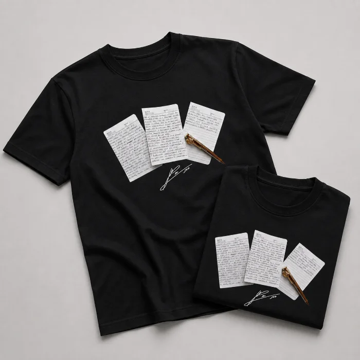 Remera Oversize "messi Carta" Adulto