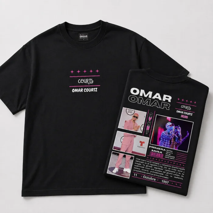 Remera Oversize "omar Courtz" Adulto