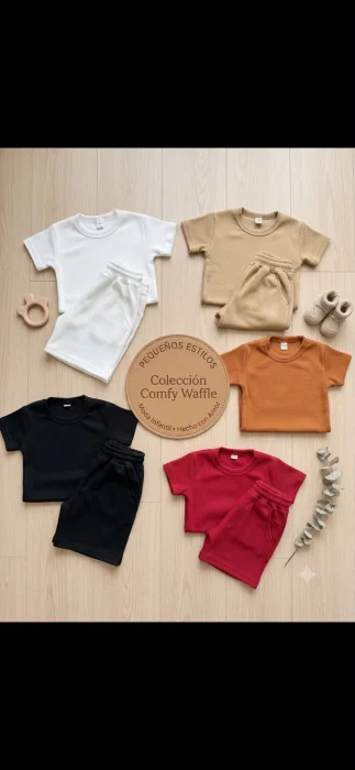 Conjunto Wafle Liso 6-16