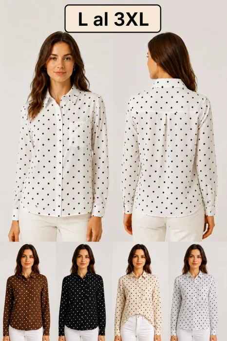 Camisa Lunares