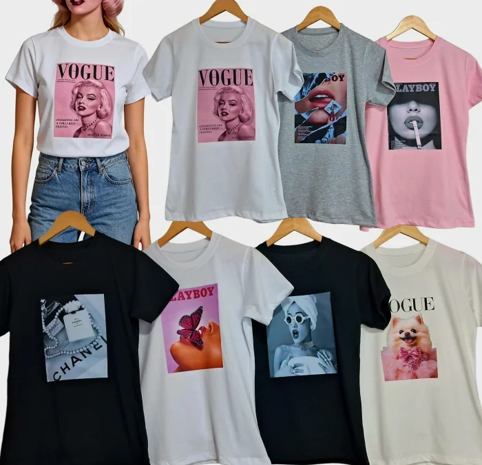 Remeras Básica  Dama