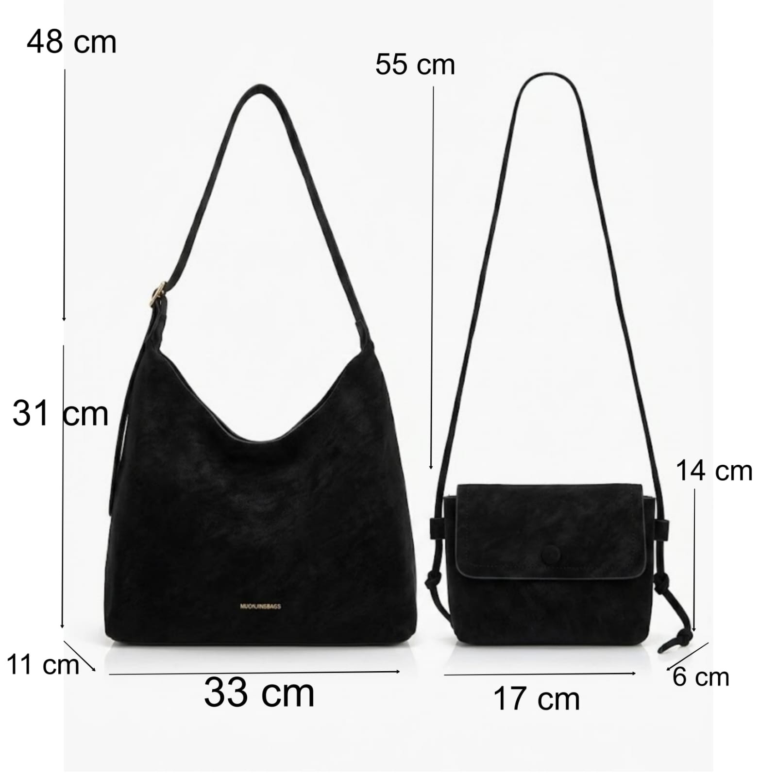 Cartera Set Gamuza - Imagen 4