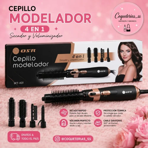 Secador Modelador 4 en 1