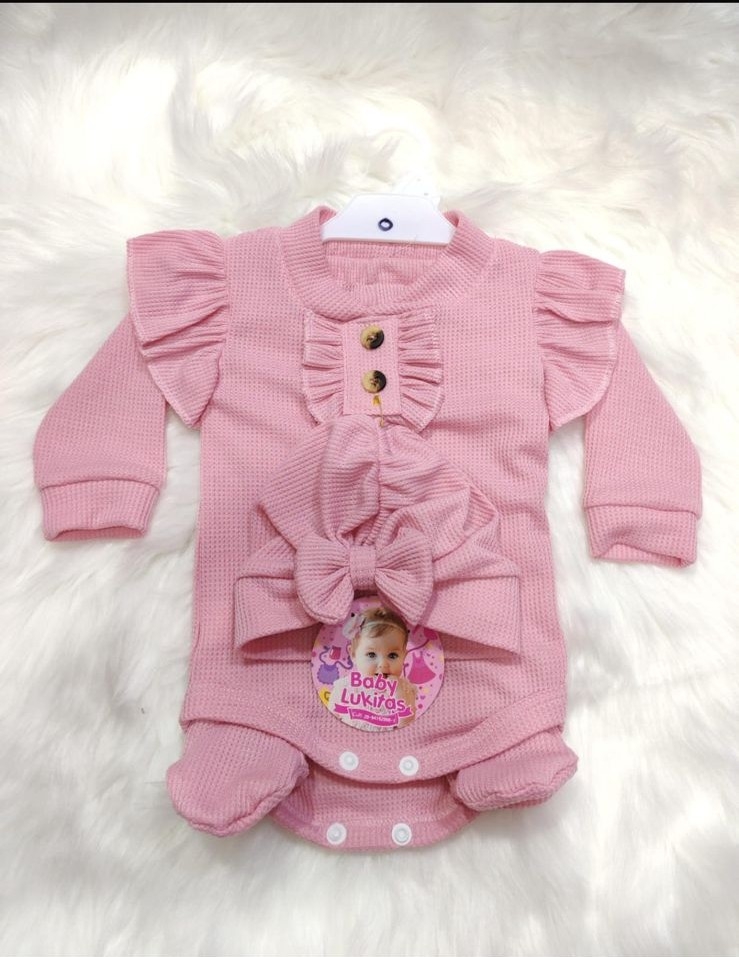 Conjunto Body de Wafle Liviano 3 Piezas - Imagen 2