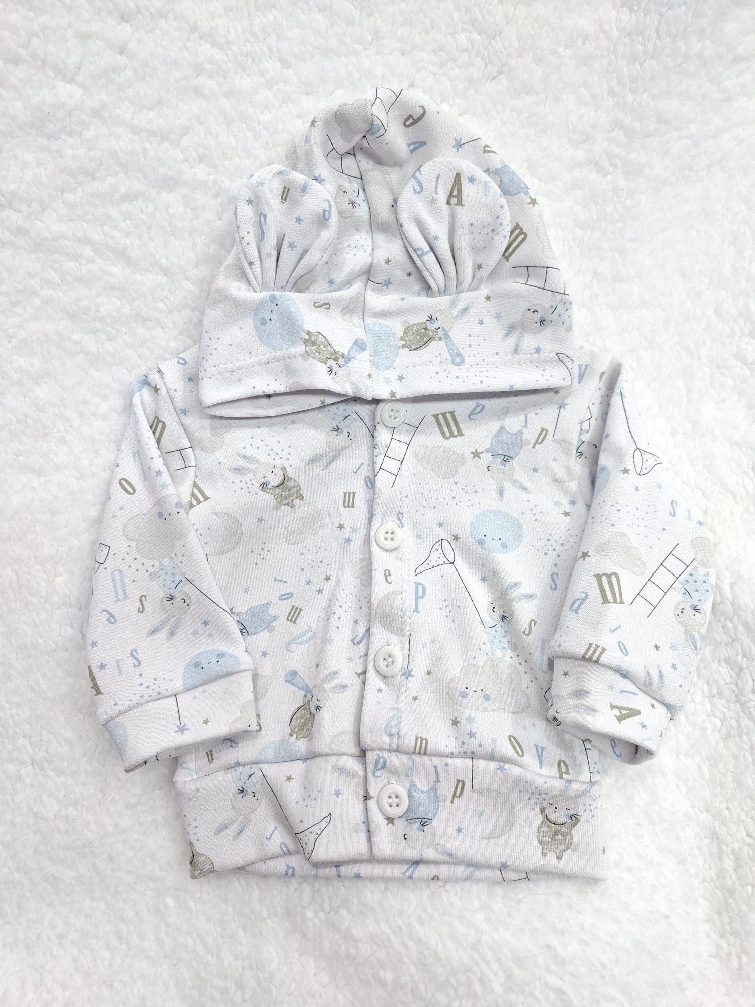 Campera de Algodón Estampado - Imagen 2