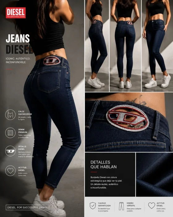 Jeans de Dama Diésel Premiun