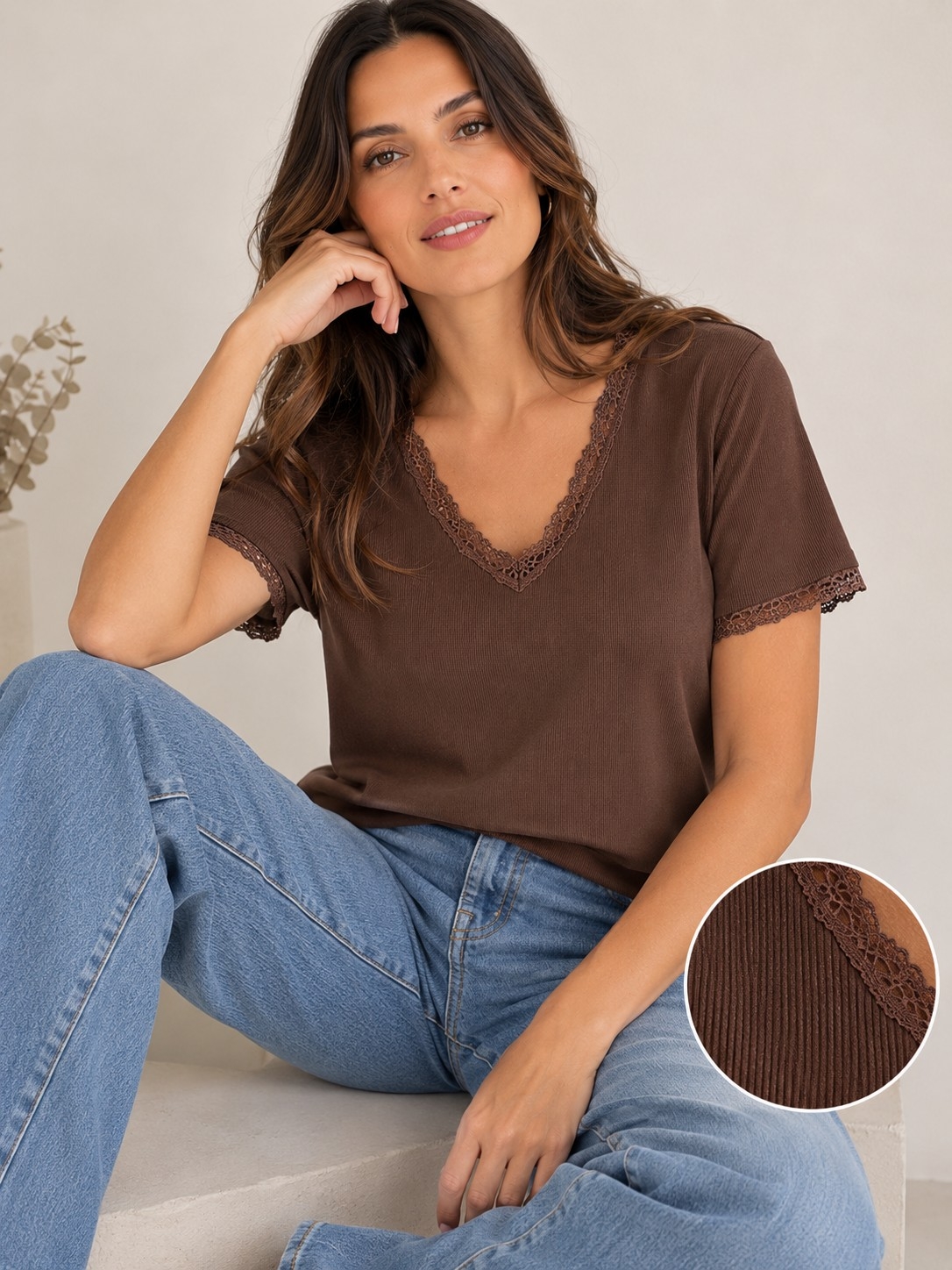Remera con Puntilla - Imagen 3