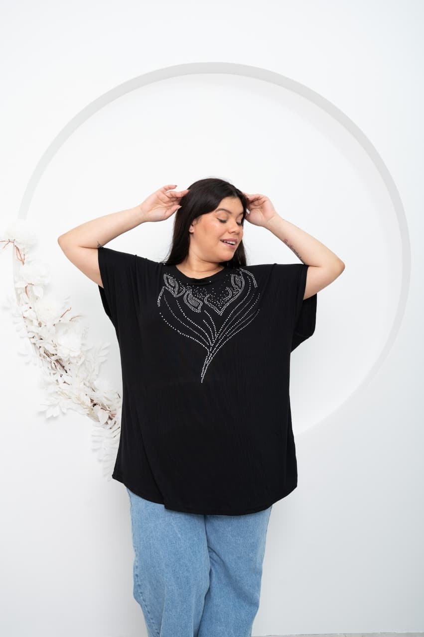 Remera Morley Collar Brillo - Imagen 3