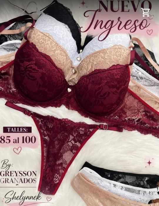 Conjunto con Aro de Broderi Shenile