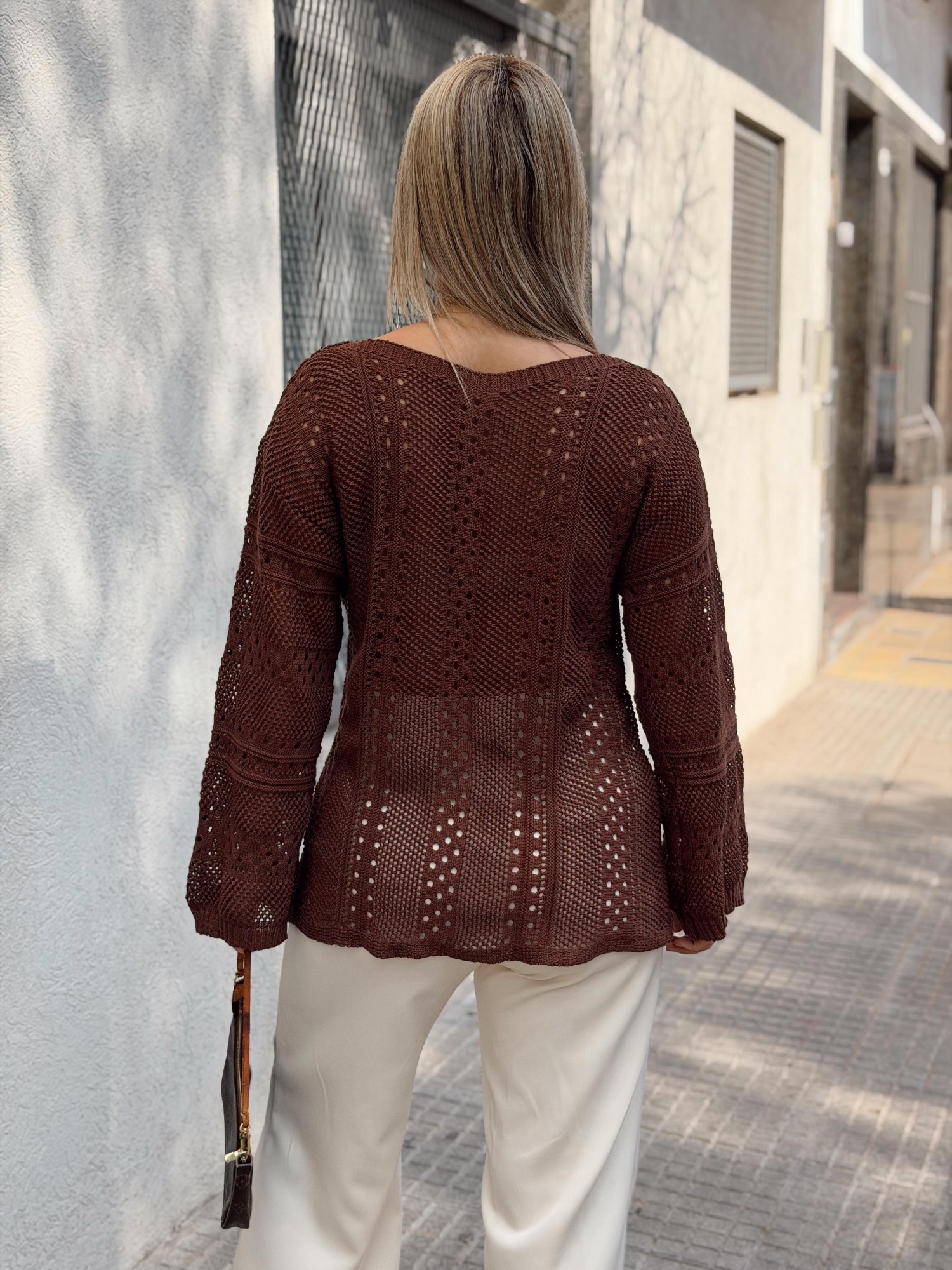 Suéter Cuello Bote Calado - Imagen 3
