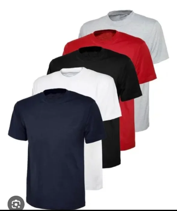 Remera Lisa Jersey Semi Peinado
