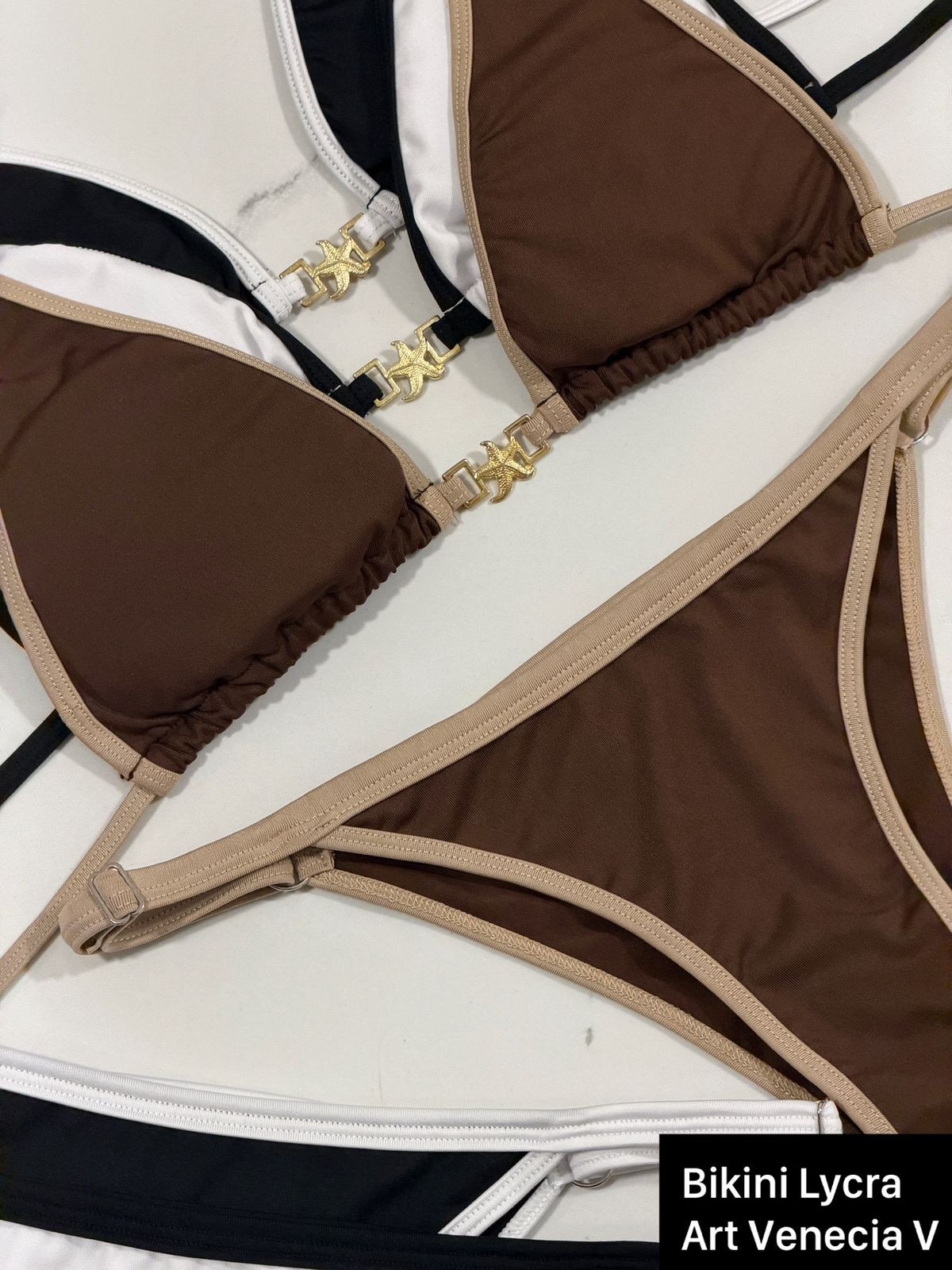 Art Venecia Bikini Lycra Regulable Dije Vedetina - Imagen 2