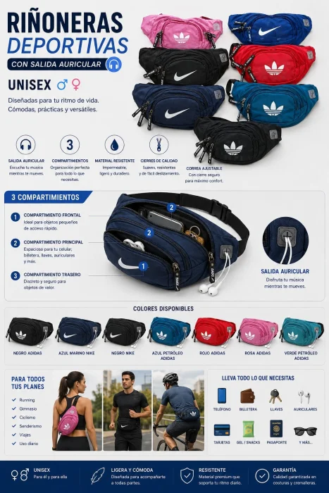 Riñoneras Deportivas