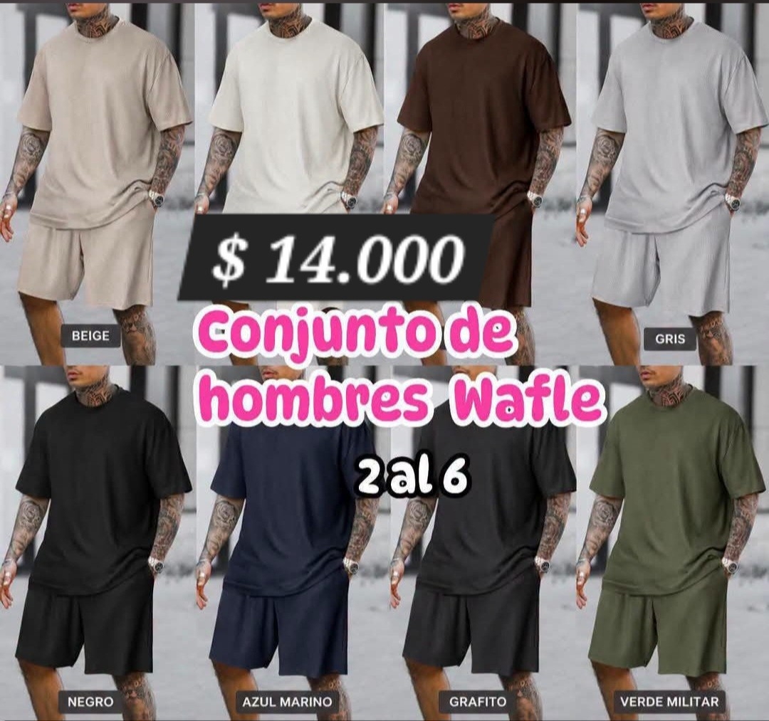 Conjunto Wafle Oversize - Imagen 2