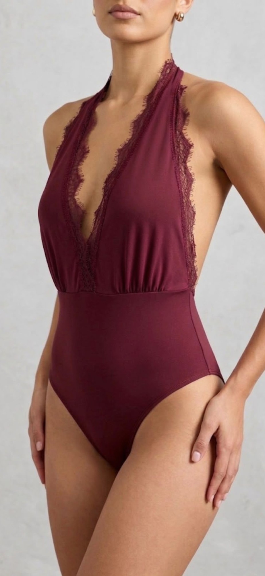Body Lycra con Puntilla - Imagen 2