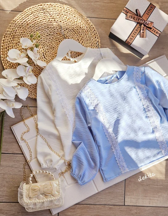 Blusas con Puntilla