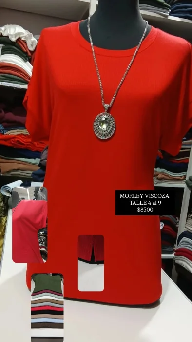 Morley Viscoza . Talle 4 al 9