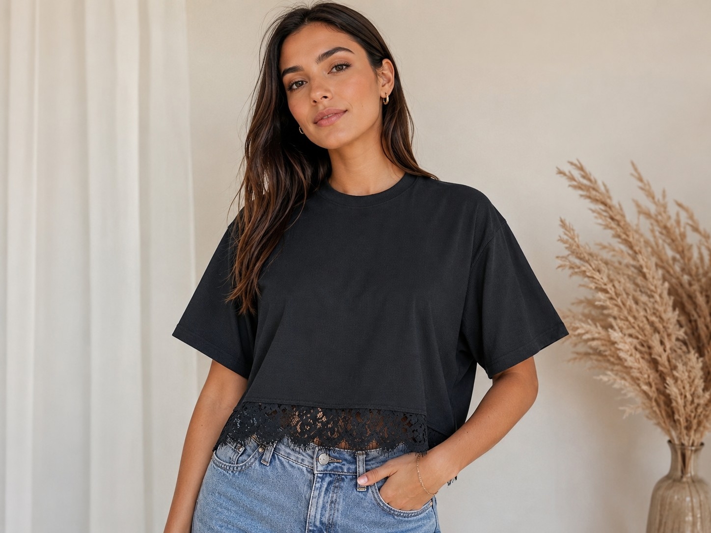 Remera Encaje - Imagen 2