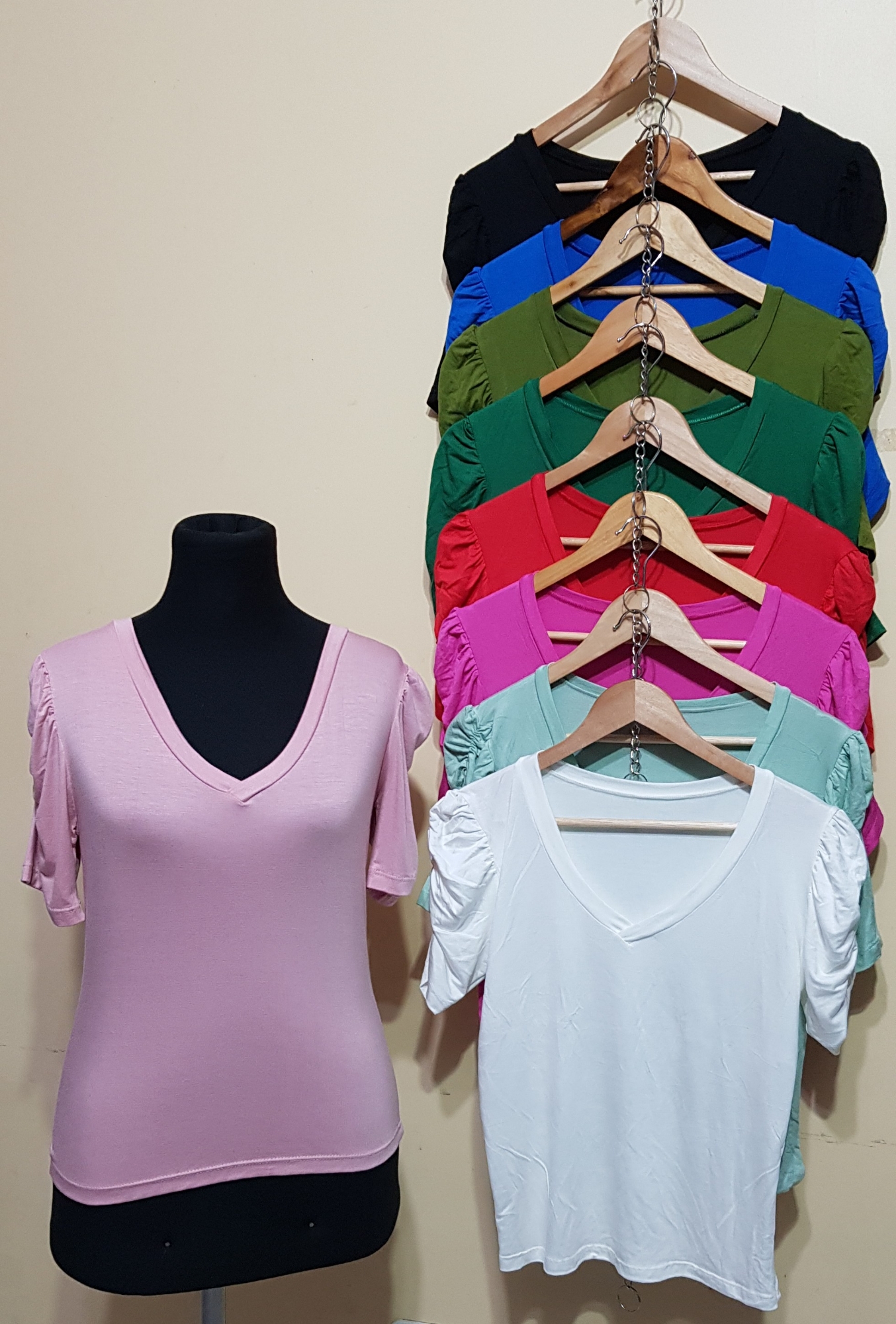 Remera Manga Princesa Escote V - Imagen 2